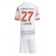 Maillot de foot Bayern Munich Konrad Laimer #27 Extérieur vêtements enfant 2025-26 Manches Courtes (+ pantalon court) Maillot de foot Bayern Munich Konrad Laimer #27 Extérieur vêtements enfant 2025-26 Manches Courtes (+ pantalon court)